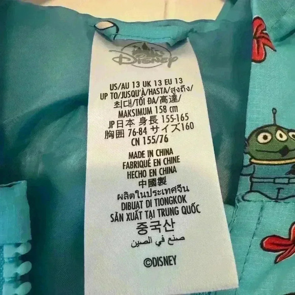 Toy Story Hooded Jacket for Kids Size 13 New with Tag - Picture 4 of 4